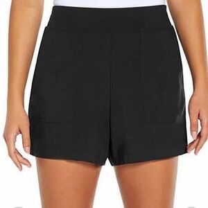 Wildfox Womens Pull On Lightweight Relaxed Shorts Size Large Black